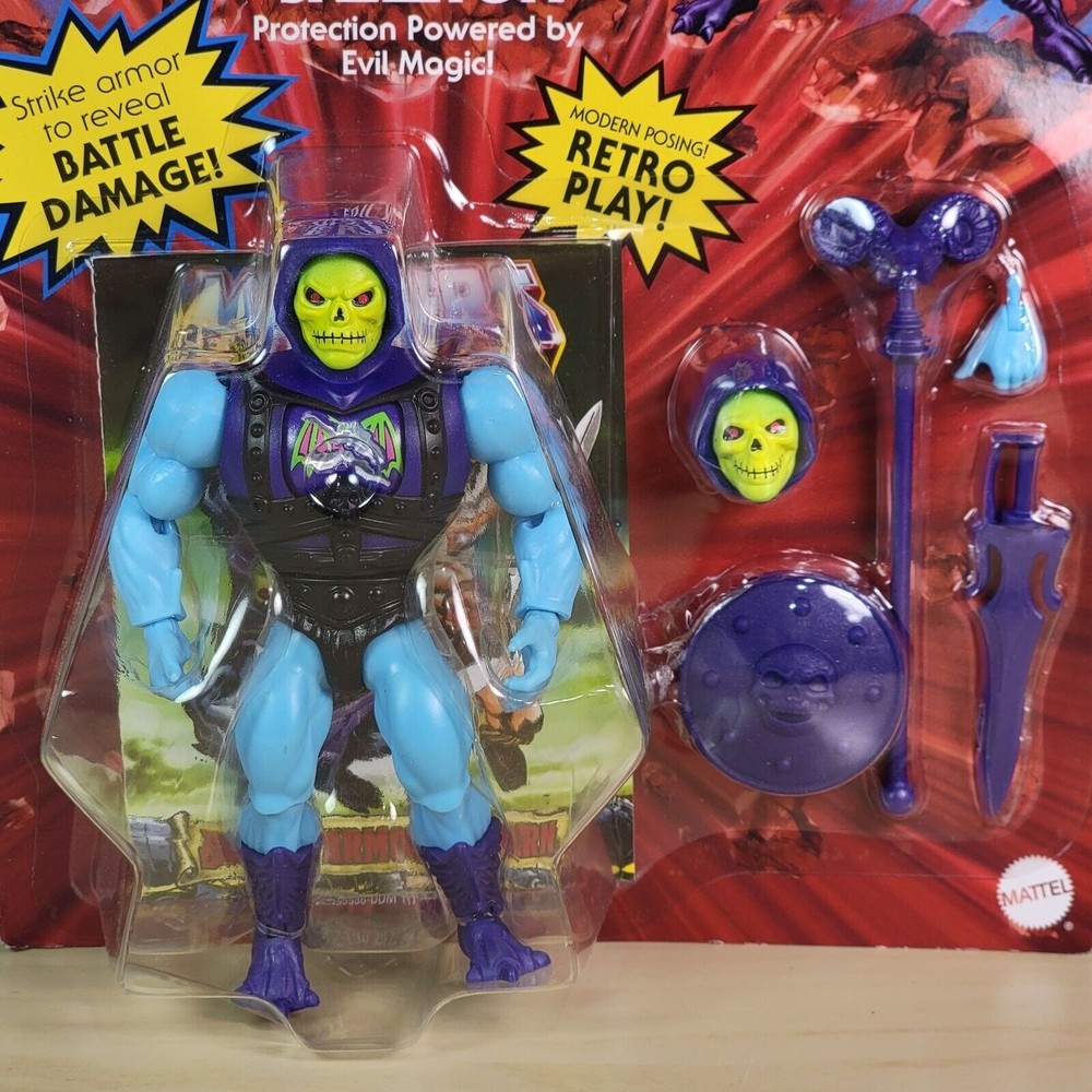 Battle Armor Skeletor Masters of the Universe MUTO Origins 2021 Mattel Figure - Picture 2 of 5